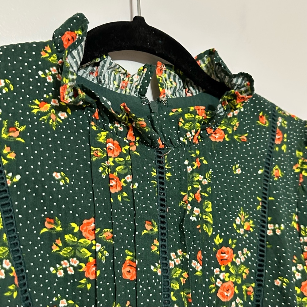 Laura Ashley x Urban Outfitters Maisy Mock Neck Mini Dress - Picture 5 of 11